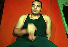 check out this chinese bodybuilder grinding her yamaha guitar on monster cock