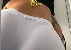 i flash my body masturbating to a shaking orgasm outdoors
