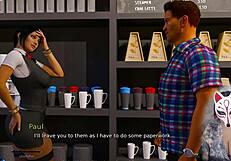 anna's big tits milf skirt upskirt throbs with sexy affection