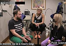 channy crossfire MOANS good with toys and gaping action