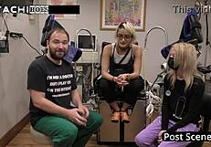 channy crossfire MOANS good with toys and gaping action
