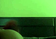bbc amateur couple rides monster cock with juicy ass spreads and creampie.