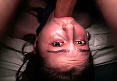 ever wonder how a russian cutie like her rides her boyfriend's cock wildly on the bed screaming for more