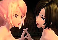 Megurine Luka and Meiko Full Nude Big Tits Ass Japanese Goddess Mod