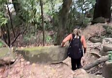 Mi Mejor Amigo Fucks Me Outdoor in Colombian Jungle River