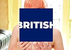 british brunette's emotional wank and fan fuck bliss