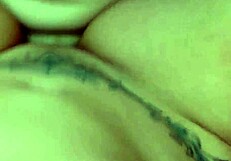 your aunt's pussy screams as i creampie her deep with hot cum