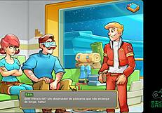 i helped new space rescue characters get there in this mommy roleplay