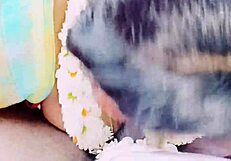 best telugu bhabi slurps daddy's cock with dirty indian talk till cumshot