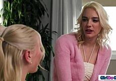 Does busty blonde study buddy strapon fuck hairy coed pussy domination lick ass?