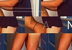 caught by two hunks ends in their throbbing cocks double penetrating me