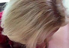 Double blowjob milf licks ass eats hot cum!