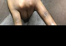 wanna see this black amateur huge ass pussy drip wet in solo creampie masturbation orgasm?