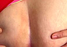 Florsitasilvestre38 breaks her ass wide with toys in lingerie.