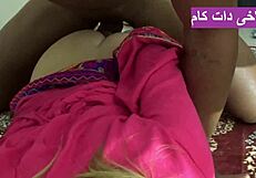My first big black cock as Afghan girl
