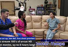 dr tampa turns aria nicole into gagging corporate slave