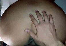 my huge cock demanded to fill her tight vagina with hot cum creampie explosion