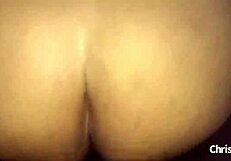 curvy ebony wife bends over for amateur doggystyle pounding in california hood