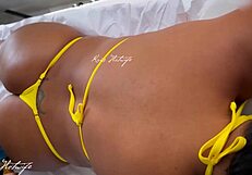 that delicious massage on my wife's ass turned into wild pov fucking