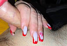 stepmom offers her pussy as new year gift to me