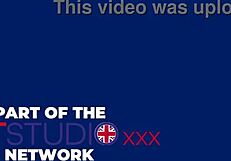 British brunette college student tied up teased to orgasm denial edge