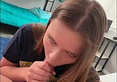 dorm room pounding: ava marina's tight 18yo pussy takes it all??