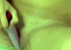 Naughty DAISY FINGERS PUSSY and ORGASMS with DILDO in Bathtub