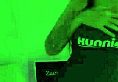 Zaemia's Freaky Redbone Thot Shakes Huge Tits for Cash