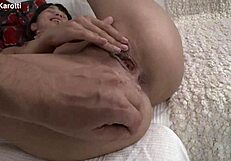 Mona Kim's Narrow Ass Swallows Monster Cock