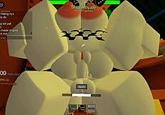 Two Cute Bitches' Big Tits Tempt in Roblox!