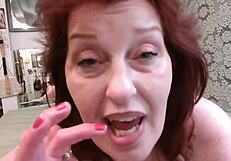 redheaded dawn shrinks beaver for giantess masturbation fantasy
