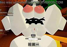 Two Cute Bitches' Big Tits Tempt in Roblox!