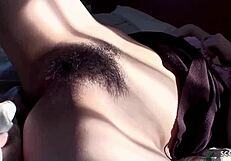 Japanese mature hairy pussy wife seduces uncensored pov cheating creampie fuck