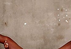 African Black Babe Fucked Hard Until She Creams Wet Pussy