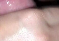 Arab Wife's Closeup Anal POV Ride on Huge Friend Cock