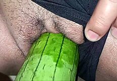 old cuckold husband hides watching young bull roughly anal creampie cheating wife