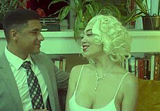 Dude, Barack Obama bangs Marilyn Monroe in wild presidents day cosplay parody!