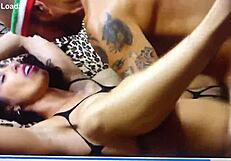 wow my sexy big tits babe cums hard from powerload fuck