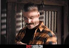 Pervy Stepdad Ravages Naughty Stepson's Girlfriend Doggystyle Deep!
