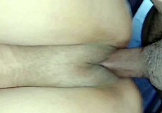 Stepbrother pounds her pussy hardcore closeup style