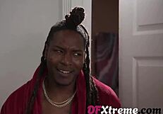 Divorce Cougar Rebecca Linares Fucks to Cover Mortgage with Big Black Cock