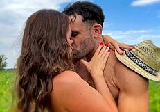 Summer outdoor 69 ball licking deepthroat bareback pounding ends in facial cumshot trailer