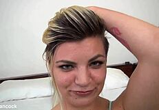 alex little's pov blowjob swallows huge messy cum blast?