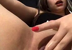 young blonde coñito squirts hard from tight pussy play. first time amateur with toys and casting vibes