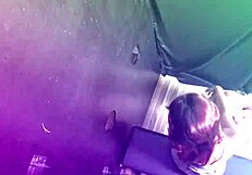 Wife's First Gloryhole Suck on Stranger Cocks