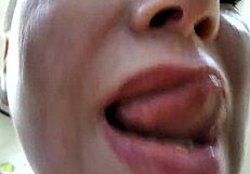 hey this mature couple pulls off big cock pranks with pearl necklace and hot closeups