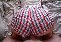 I convinced stepsis to fuck shorts still on