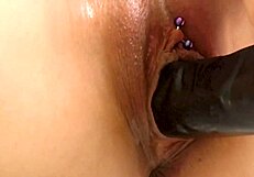 Jasmine Jade Shoves BBC Dildo Deep in Her Big Ass on Bed?!
