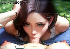Futanari arcade breaker ep 7 hentai game packs futa on futa and futa on female action
