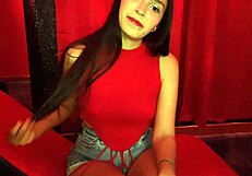 so the stepdad slides into his latina stepdaughter's wet pussy pumping till creampie overflows her tight hole
